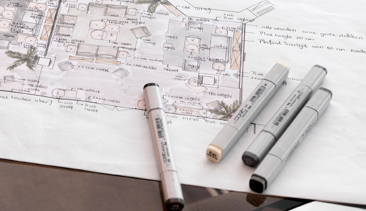 Interior Design Sketches
